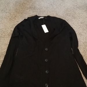 Loft black cardigan